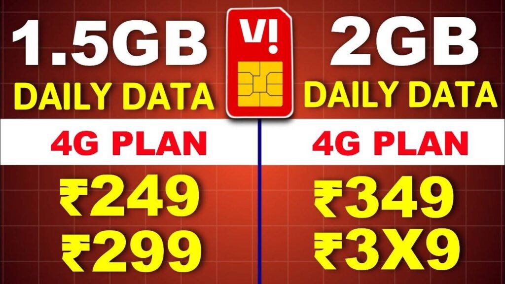 Vi plans Jio Airtel